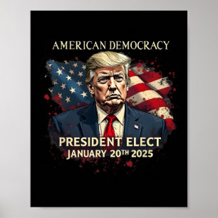 Amerikaans President voor Democratie kiest Donald Poster