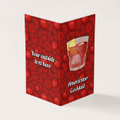 Amerikaans recept visitekaartjes (Buitenkant)