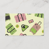 Amerikaans reisontwerp visitekaartje (Achterkant)