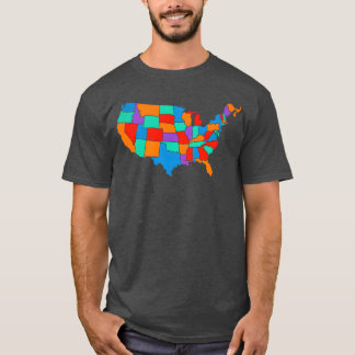 amerikaans retro t-shirt