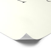 Amerikaans Roos van schoonheid, Whimsical Flowers  Poster (Hoek)