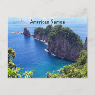 Amerikaans Samoa Briefkaart