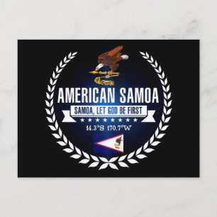 Amerikaans Samoa Briefkaart
