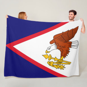 Amerikaans Samoa Fleece Deken