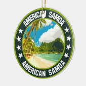 Amerikaans Samoa Keramisch Ornament (Links)