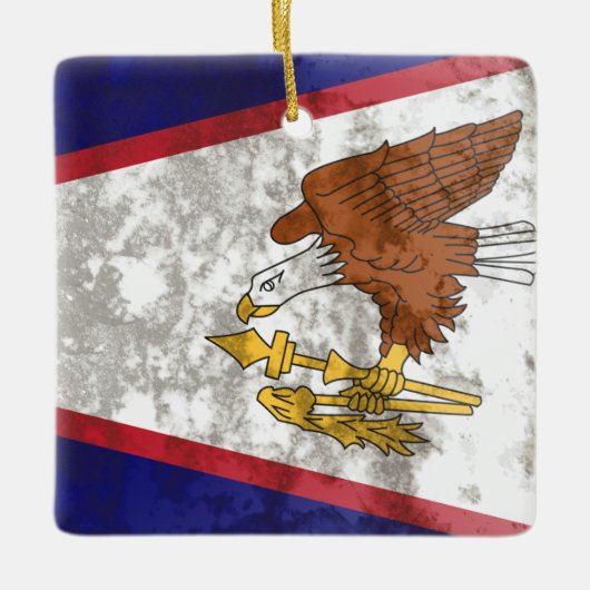 Amerikaans Samoa Keramisch Ornament (Voorkant)