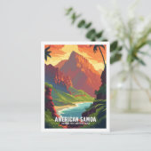 Amerikaans-Samoa Nationaal Park Verenigde Staten N Briefkaart (Staand voorkant)