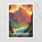 Amerikaans-Samoa Nationaal Park Verenigde Staten N Briefkaart (Voorkant)