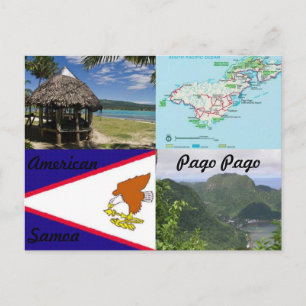 Amerikaans, Samoa, Pago briefkaart