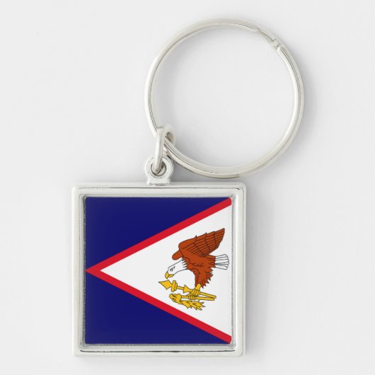 Amerikaans Samoa Sleutelhanger (Voorkant)