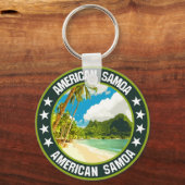 Amerikaans Samoa Sleutelhanger (Achterkant)