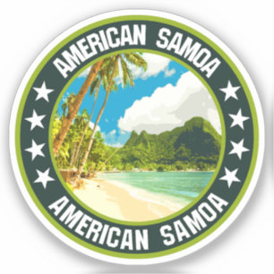 Amerikaans Samoa Sticker