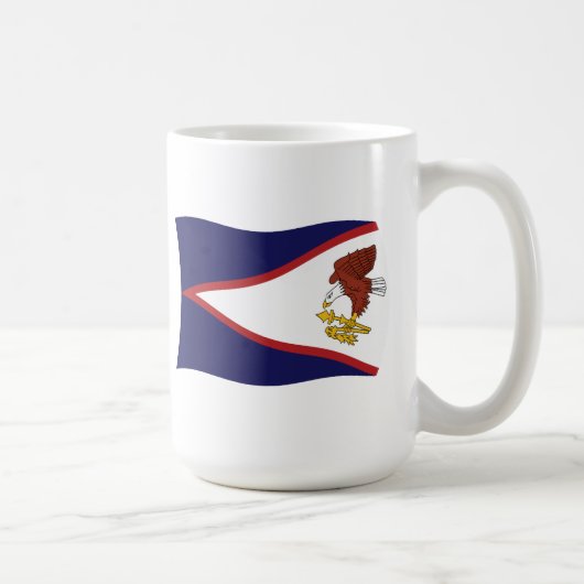 Amerikaans Samoa Vlag Mok (Rechts)