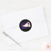 Amerikaans Samoa Vlag Sticker (Envelop)