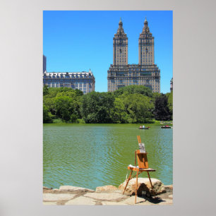 Amerikaans schilderij poster