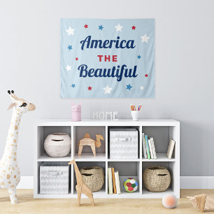 Amerikaans Schoon op 4 juli Wandkleed