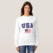 Amerikaans Shirt Amerikaanse vlag (Voorkant volledig)