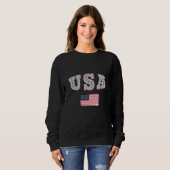 Amerikaans Shirt Amerikaanse vlag (Voorkant volledig)