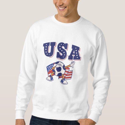Amerikaans Shirt Amerikaanse vlag (Voorkant)