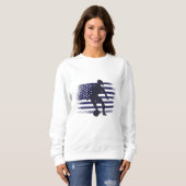 Amerikaans Shirt Amerikaanse vlag (Voorkant volledig)