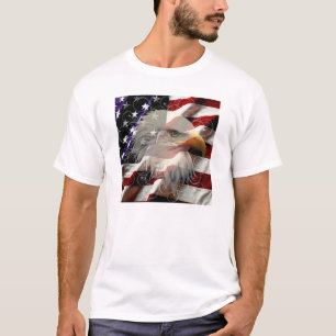 Amerikaans Shirt van de Eagle-vlag