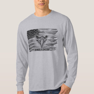 Amerikaans shirt van vrijheid