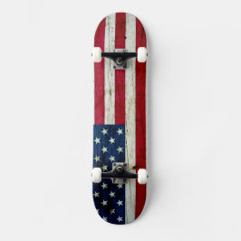 Amerikaans slakkenhout met kool skateboard