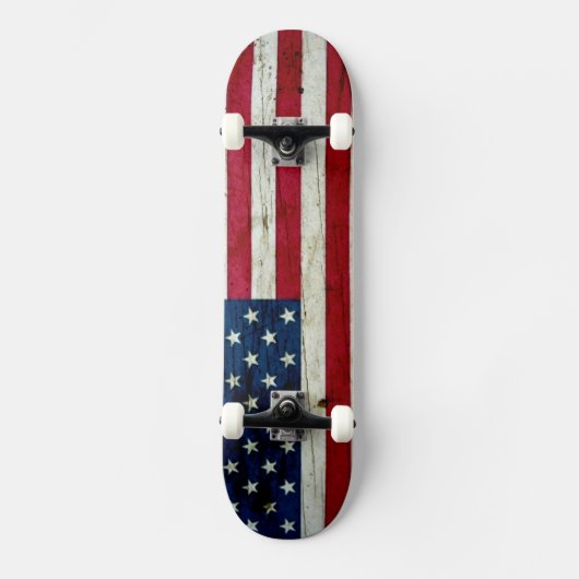 Amerikaans slakkenhout met kool skateboard (Voorkant)