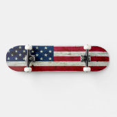 Amerikaans slakkenhout met kool skateboard (Horizontaal)