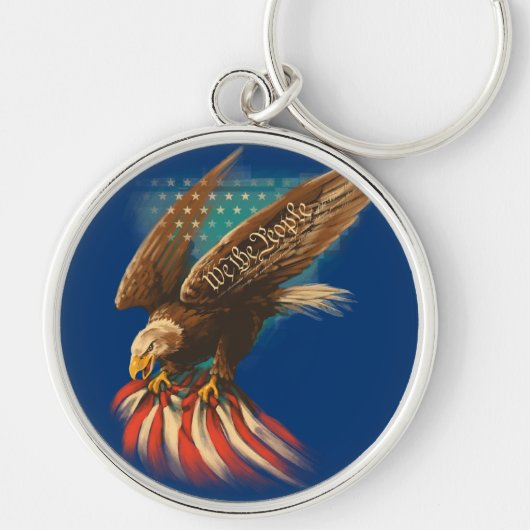 Amerikaans Sleutelhanger (Voorkant)