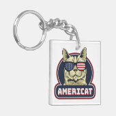 Amerikaans Sleutelhanger (Voorkant Links)