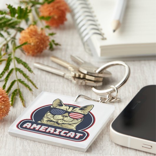 Amerikaans Sleutelhanger (Voorkant Rechts)