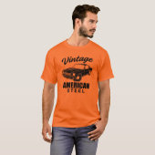 -Amerikaans staal T-shirt (Voorkant volledig)