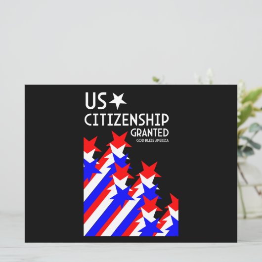 Amerikaans staatsburgerschap verleend (Staand voorkant)