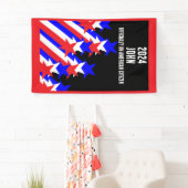 Amerikaans staatsburgerschap verleend spandoek (Insitu)
