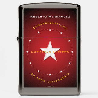Amerikaans staatsburgerschap Zippo-aansteker