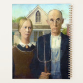 Amerikaans sterstuk voor kunstolie met gegoten fij planner (Achterkant)