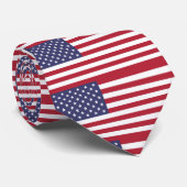 Amerikaans Stropdas van Amerikaanse vlag (Opgerold)