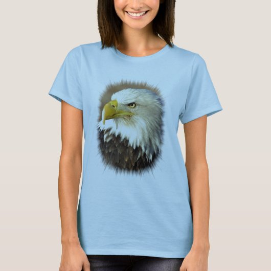 Amerikaans T-shirt van Eagle Womens (Voorkant)
