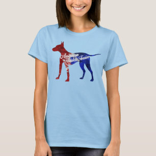 Amerikaans T-shirt voor ononderbroken terrier Burn