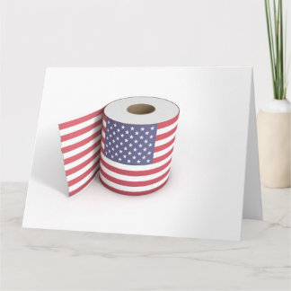 Amerikaans toiletpapier kaart