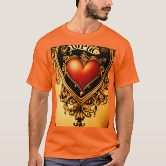 Amerikaans traditioneel tatoeageontwerp t-shirt
