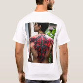 Amerikaans traditioneel Tattoo design T-shirt – ve (Achterkant)