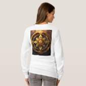 Amerikaans traditioneel Tattoo design T-shirt – ve (Achterkant volledig)