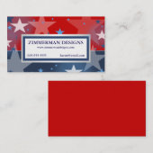Amerikaans Visitekaartje (Voorkant / Achterkant)