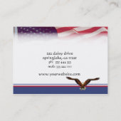 Amerikaans Visitekaartje (Achterkant)