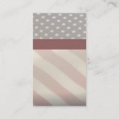 Amerikaans Visitekaartje van Vrijheid (Achterkant)