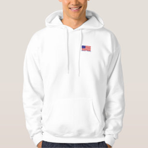 Amerikaans Vlag - Basis - gekleurd Sweatshirt