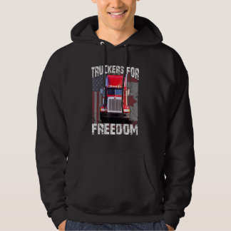 Amerikaans Vlag Canada Vlaggenvrijheidskonvooi 202 Hoodie