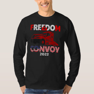Amerikaans Vlag Canada Vlaggenvrijheidskonvooi 202 T-shirt